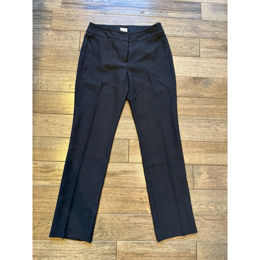 Armani Collezioni Black‎ Tailored Dress Pants Women's Size 2